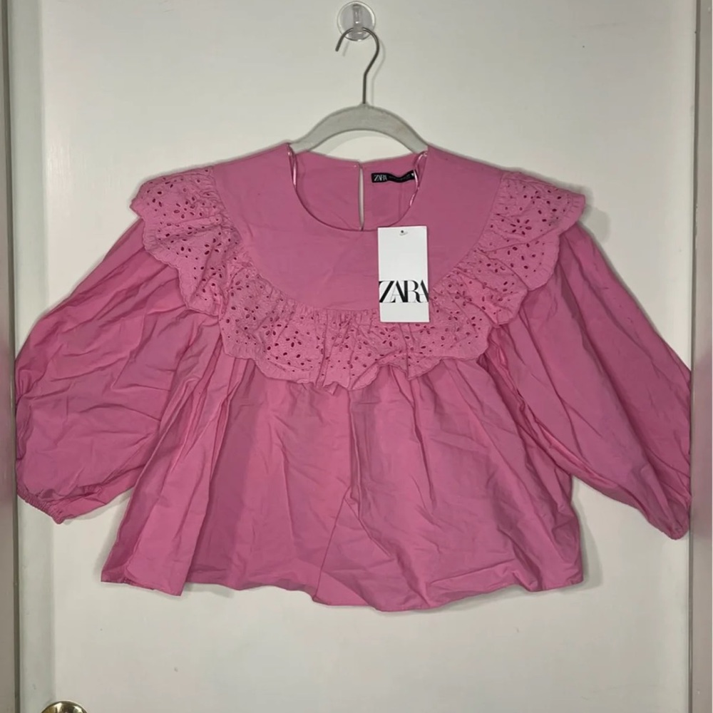 NWT pink Zara top